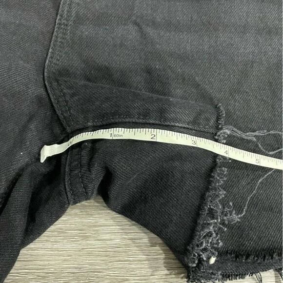 3/$25 ✺ Garage Denim Shorts Black 4 inch  Size 6/27 - Picture 4 of 6